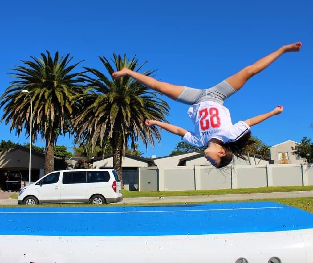 Group backflip showcase